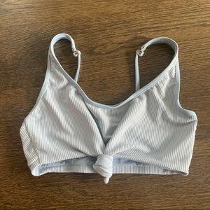 Greer Ribbed Bikini Top